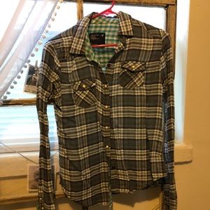 American Eagle button up flannel shirt.